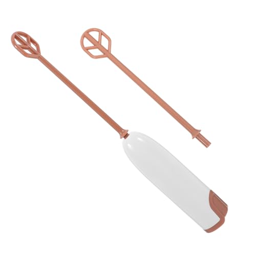 1Satz Handmixer für Säuglingsnahrung Elektrischer Mixer mit Verlängertem Griff Rührstäbe Multifunktionales Rührwerkzeug für Getränke und Zutatenneu Warmweiß von SECFOU