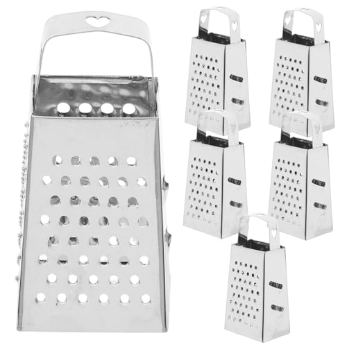 6Stücke Mini Gemüseschneider und Zerkleinerer Handreibe aus Kompakte Küchenreibe für Kartoffeln Karotten Gurken und Vielseitiges Küchengerät 6Stücke Mini Gemüseschneider und Zerkleinerer Handreibe aus Kompakte Küchenreibe für Kartoffeln Karotten Gurken und Vielseitiges Küchengerät von SECFOU