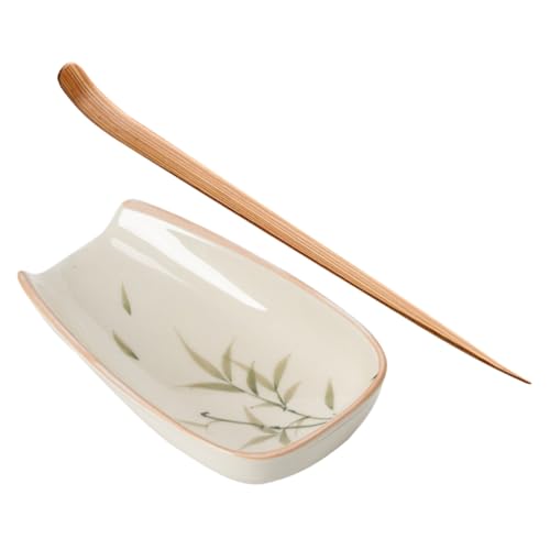 SECFOU Losen Tee Teeblattlöffel Teesieb Kaffeebohnenlöffel Lose Tee Scoop Teeausschankbecher Zubehör Für Teezeremonie Kleiner Löffel Pflegeleicht Spülmaschinenfest von SECFOU