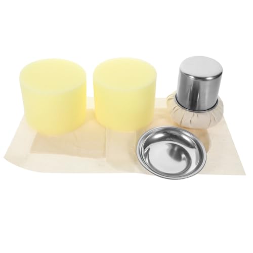 SECFOU 1 Set Pfannkuchen Fettbürste, Öl Verteiler Innenkern Für Pfannkuchen, Verschleißfester Öl Verteilerstoff, Backölbürste, Innenkern Ersetzen, Praktische Ölbürste, Innenkern von SECFOU