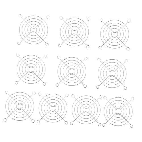 SECFOU 10 Stück Lüfter Schutznetz Aus Robustem Material Kühlergrill Abdeckung Für Optimalen Fingerschutz Ideale Schutzabdeckung Für Lüfter Und Kühlgeräte SECFOU 10 Stück Lüfter Schutznetz Aus Robustem Material Kühlergrill Abdeckung Für Optimalen Fingerschutz Ideale Schutzabdeckung Für Lüfter Und Kühlgeräte von SECFOU