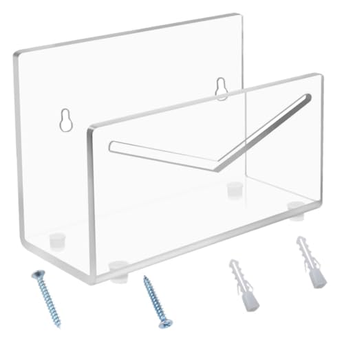 SECFOU 1Satz Acryl Brief Organizer Transparenter Postsortierer für Schreibtisch für Büro Schule und Zuhause Vielseitig Einsetzbar für Dokumente und Zeitungen von SECFOU