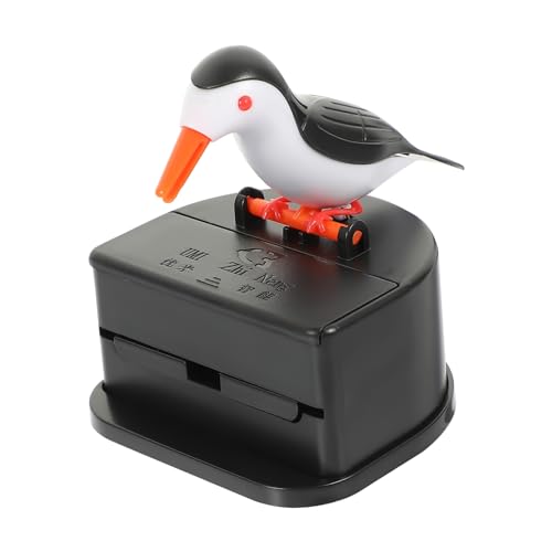 SECFOU Kreativer Zahnstocherspender Vogel Design aus Kunststoff Niedlicher Zahnstocherhalter für Zuhause Küche und Büro Dekorative Zahnstocherbox Leicht und Bruchsicher SECFOU Kreativer Zahnstocherspender Vogel Design aus Kunststoff Niedlicher Zahnstocherhalter für Zuhause Küche und Büro Dekorative Zahnstocherbox Leicht und Bruchsicher von SECFOU