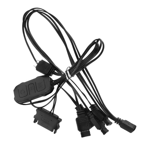 SECFOU 1satz RGB Controller Mit Adapter Für RGB Beleuchtung Hub Für Desktop-pcs Einfache Installation Design von SECFOU