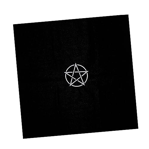 SECFOU 1stück Pentagramm Tarot Tischdecke Okkulte Tischdeko Für Wahrsagerei rutschfest Pflegeleicht Hochwertige Verarbeitung Für Besondere Atmosphäre Für Tarot-Partys Und Freunde SECFOU 1stück Pentagramm Tarot Tischdecke Okkulte Tischdeko Für Wahrsagerei rutschfest Pflegeleicht Hochwertige Verarbeitung Für Besondere Atmosphäre Für Tarot-Partys Und Freunde von SECFOU