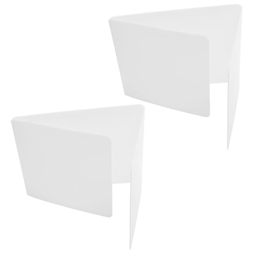 SECFOU 2 Stück Schreibtischtrennwand für Schüler Schutz Sichtschutzplatte Praktischer Hygieneschutz gegen Tröpfchen Klassenzimmer Desk Divider Privacy Shield Einfache SECFOU 2 Stück Schreibtischtrennwand für Schüler Schutz Sichtschutzplatte Praktischer Hygieneschutz gegen Tröpfchen Klassenzimmer Desk Divider Privacy Shield Einfache von SECFOU