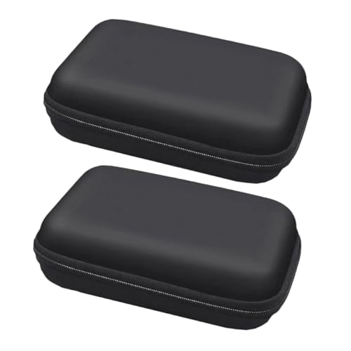SECFOU 2 Stück Teiliges EVA Shockproof Electronics Accessories Bag Stoßfeste Aufbewahrungstaschen für Mobile Laufwerke Kabel und Gadgets Kompakt für Herren und Tablet zubehör SECFOU 2 Stück Teiliges EVA Shockproof Electronics Accessories Bag Stoßfeste Aufbewahrungstaschen für Mobile Laufwerke Kabel und Gadgets Kompakt für Herren und Tablet zubehör von SECFOU