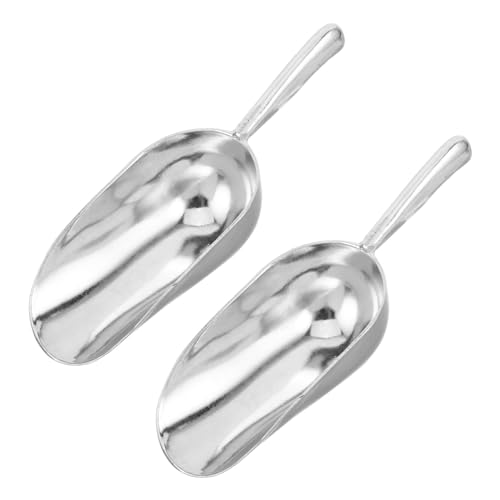 SECFOU 2 Stück Teiliges Eisportionierer mit Dickem Aluminium Runder Griff Vielseitig für Eiswürfel Mehl und Robuste Verformungsresistente Eisschaufel für Gastronomie und Haushalt SECFOU 2 Stück Teiliges Eisportionierer mit Dickem Aluminium Runder Griff Vielseitig für Eiswürfel Mehl und Robuste Verformungsresistente Eisschaufel für Gastronomie und Haushalt von SECFOU