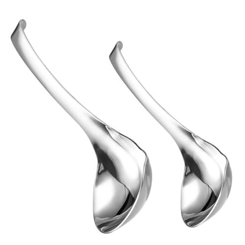 SECFOU 2Stücke Suppenlöffel Langlebige Küchenlöffel mit Praktischem Hakendesign zum Servieren von Suppen und Saucen Ergonomisch und Spülmaschinengeeignet SECFOU 2Stücke Suppenlöffel Langlebige Küchenlöffel mit Praktischem Hakendesign zum Servieren von Suppen und Saucen Ergonomisch und Spülmaschinengeeignet von SECFOU