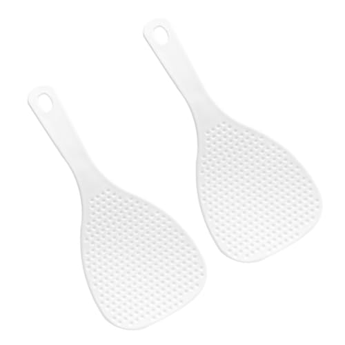 SECFOU 2 Stücke Wiederverwendbare Reislöffel aus Lebensmittelechtem Kunststoff Antihaft Temperaturbeständig für Küche und Gastronomie Praktische Reisspatel mit Ergonomischem Griff SECFOU 2 Stücke Wiederverwendbare Reislöffel aus Lebensmittelechtem Kunststoff Antihaft Temperaturbeständig für Küche und Gastronomie Praktische Reisspatel mit Ergonomischem Griff von SECFOU