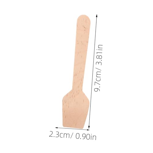 SECFOU 300 Stück Einweg Mini Holzlöffel für Eiscreme Joghurt Dessertproben Kompakte Einwegverkostungslöffel aus Holz für Catering Partys und Foodservice Kinderfreundlich und SECFOU 300 Stück Einweg Mini Holzlöffel für Eiscreme Joghurt Dessertproben Kompakte Einwegverkostungslöffel aus Holz für Catering Partys und Foodservice Kinderfreundlich und von SECFOU