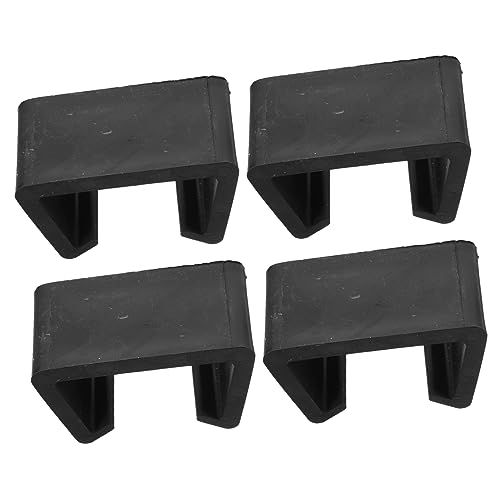 SECFOU 4 Stück Stabile Möbelclips Kreative Sofa und Rattanmöbel Klammern für Zuhause Büro und Garten Einfache Anwendung und Entfernung Schwarz von SECFOU