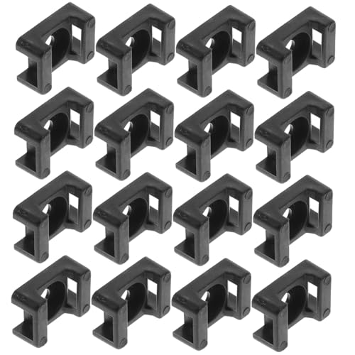SECFOU 500 Stück Kabelhalter Saddle Type Mount aus Kunststoff mit Schraublöchern Leichte Kabelbefestigung für Auto Büro Haushalt Stabile und Isolierende Kabelmanagementlösung SECFOU 500 Stück Kabelhalter Saddle Type Mount aus Kunststoff mit Schraublöchern Leichte Kabelbefestigung für Auto Büro Haushalt Stabile und Isolierende Kabelmanagementlösung von SECFOU