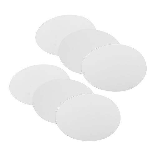 SECFOU 6 Stück Aluminium Folie Weinausgießer Disc Flexible Tropfstopp Ausgießer für Weinflaschen Silber von SECFOU