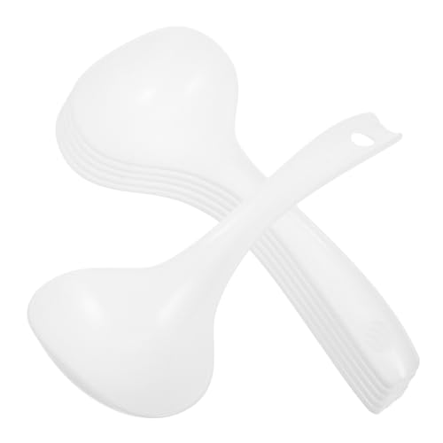 SECFOU 6 Stück Teiliges Kochlöffel Langem Griff Ergonomischer Suppenkelle Bruchsicherer Servierlöffel für Suppen und Brei Praktisches Küchenzubehör Bequemes Handling Robust und Langlebig SECFOU 6 Stück Teiliges Kochlöffel Langem Griff Ergonomischer Suppenkelle Bruchsicherer Servierlöffel für Suppen und Brei Praktisches Küchenzubehör Bequemes Handling Robust und Langlebig von SECFOU