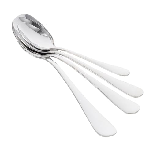 SECFOU 8 Stück Teiliges Edelstahl Reislöffel mit Langem Griff Ergonomisch Geformt Vielseitig Einsetzbar als Suppenkelle und Servierlöffel Spülmaschinenfest für Haushalt Restaurant Buffet SECFOU 8 Stück Teiliges Edelstahl Reislöffel mit Langem Griff Ergonomisch Geformt Vielseitig Einsetzbar als Suppenkelle und Servierlöffel Spülmaschinenfest für Haushalt Restaurant Buffet von SECFOU