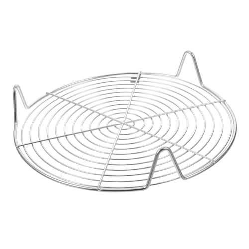 SECFOU Edelstahl Dämpfeinsatz mit Drei Beinen Stabiler Dampfgarer ständer für Schnellkochtopf Backofen und Kochen Hitzebeständig Leicht zu Reinigen Vielseitig Einsetzbar SECFOU Edelstahl Dämpfeinsatz mit Drei Beinen Stabiler Dampfgarer ständer für Schnellkochtopf Backofen und Kochen Hitzebeständig Leicht zu Reinigen Vielseitig Einsetzbar von SECFOU