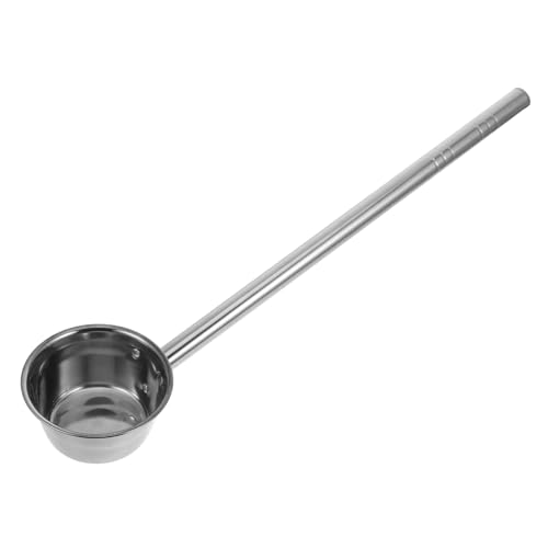 SECFOU Edelstahl Wasserschöpfer mit Langem Griff Dicke Wasserkelle für Garten Bewässerung und Haushalt Robuster Sauna Water Scoop Vielseitig Einsetzbar für Pflanzen und Gemüse SECFOU Edelstahl Wasserschöpfer mit Langem Griff Dicke Wasserkelle für Garten Bewässerung und Haushalt Robuster Sauna Water Scoop Vielseitig Einsetzbar für Pflanzen und Gemüse von SECFOU