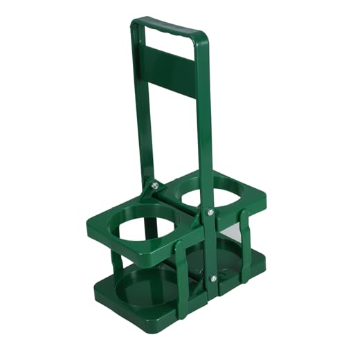 SECFOU Faltbarer Bierflaschenkorb mit Griff Robuster Kunststoff Getränkekorb für Flaschen Praktischer und Tragbarer Bierträger für Bar Picknick und Outdoor Einsatz Grün SECFOU Faltbarer Bierflaschenkorb mit Griff Robuster Kunststoff Getränkekorb für Flaschen Praktischer und Tragbarer Bierträger für Bar Picknick und Outdoor Einsatz Grün von SECFOU