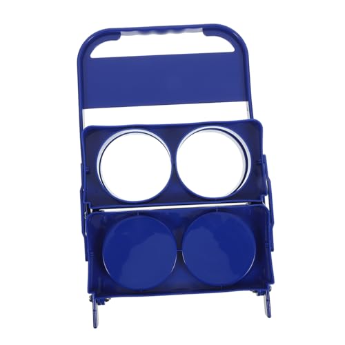 SECFOU Faltbarer Bierflaschenkorb mit Stabilem Griff Kompakter Flaschenhalter für Bier und Getränkedosen Praktischer Faltbarer Flaschenkorb für Täglichen Gebrauch und Einfachen Transport von SECFOU