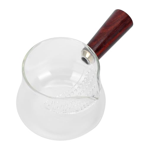 SECFOU Hochtemperaturbeständiger Borosilikatglas Tee dispenser mit Holzgriff Transparenter Haushalts teebecher für Grünen und Schwarzen Tee Dickwandig Langlebig Einfach zu Reinigen SECFOU Hochtemperaturbeständiger Borosilikatglas Tee dispenser mit Holzgriff Transparenter Haushalts teebecher für Grünen und Schwarzen Tee Dickwandig Langlebig Einfach zu Reinigen von SECFOU