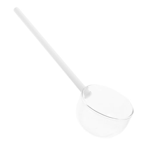 SECFOU Glaslöffel aus Hitzebeständigem Borosilikatglas Mehrzweck Rührlöffel für Tee Kaffee und Suppen Eleganter und Praktischer Küchengerät Spülmaschinengeeignet SECFOU Glaslöffel aus Hitzebeständigem Borosilikatglas Mehrzweck Rührlöffel für Tee Kaffee und Suppen Eleganter und Praktischer Küchengerät Spülmaschinengeeignet von SECFOU