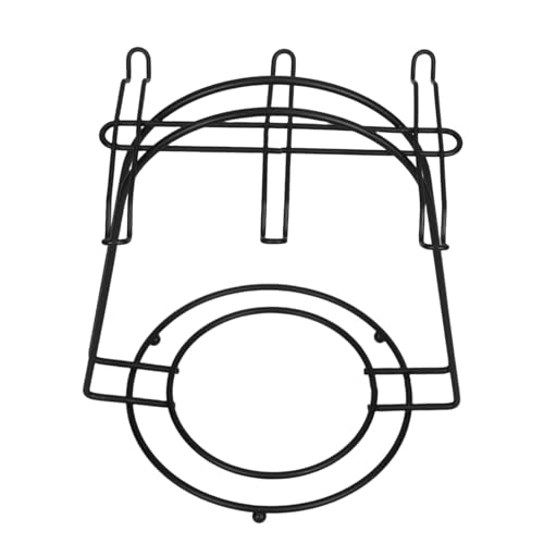 SECFOU Metall Kaffeetassenhalter mit Ablage Schwarzer Untertassenständer Eleganter Teetassenhalter aus Stahl für Küchenarbeitsplatte Vielseitiger und Platzsparender Geschirrorganizer SECFOU Metall Kaffeetassenhalter mit Ablage Schwarzer Untertassenständer Eleganter Teetassenhalter aus Stahl für Küchenarbeitsplatte Vielseitiger und Platzsparender Geschirrorganizer von SECFOU