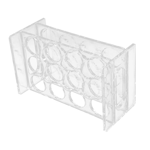 SECFOU Transparenter Schnapsglas Halter für Bar und Partys aus für Ausstellungen Weihnachten und Familienfeiern von SECFOU