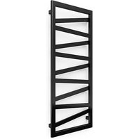 Sèche Serviette Radiateur-matisere - Schwarzer kombinierter Heizkörper - Höhe 510mm Breite 400mm - 165 Watt - WIN510/400Z1N von SÈCHE SERVIETTE RADIATEUR - MATISERE