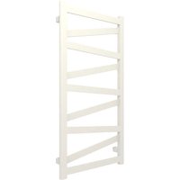 Weißer kombinierter Heizkörper - 510x400mm - 163 Watt - VIP510/400Z1B von SÈCHE SERVIETTE RADIATEUR - MATISERE