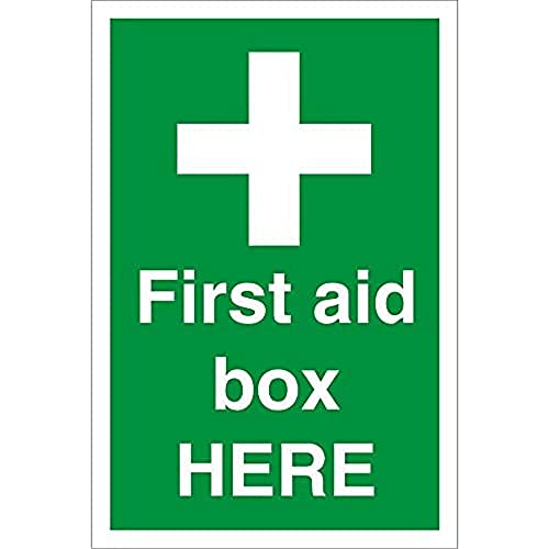 Seco First Aid Box Here Schild, 200 mm x 300 mm, 4 mm geriffelte Tafel Seco First Aid Box Here Schild, 200 mm x 300 mm, 4 mm geriffelte Tafel von SECO