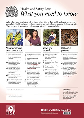 Seco Gesundheits- und Sicherheitsposter, A2 (420 x 594 mm), 0,5 mm, PVC, Weiß, FWC80 Seco Gesundheits- und Sicherheitsposter, A2 (420 x 594 mm), 0,5 mm, PVC, Weiß, FWC80 von SECO