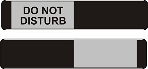 Stewart Superior BA104 Türschild mit Schieber "Do Not Disturb" 255 x 52 mm Aluminium/PVC Stewart Superior BA104 Türschild mit Schieber "Do Not Disturb" 255 x 52 mm Aluminium/PVC von SECO