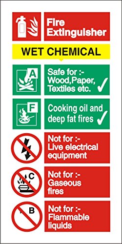 'Stewart Superior Schild Wet chemischen Feuerlöscher Fire Sicherheit Selbstklebendes Vinyl W100 X 200 mm Ref ff100sav 'Stewart Superior Schild Wet chemischen Feuerlöscher Fire Sicherheit Selbstklebendes Vinyl W100 X 200 mm Ref ff100sav von SECO