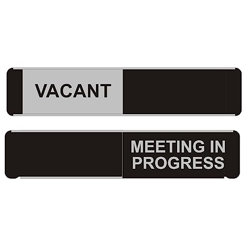 Stewart Superior Vacant Meeting In Progress Sliding Self Adhesive Sign Ref OF139 von SECO