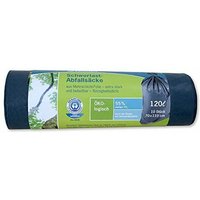 Secolan - 1x10 Schwerlast Abfall- säcke 120 l grau/schwarz von SECOLAN