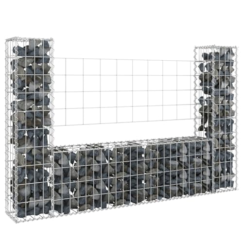 SECOLI Gabionenkörbe Metall-Steinkörbe Gabionenewand Steinkorb Gabionen Steinsäule U-Form Drahtkorb Gabionensäule Gabionenkorb Distanzhalter Gabionenzaun Garten-Typ 1-140 x 20 x 100 cm SECOLI Gabionenkörbe Metall-Steinkörbe Gabionenewand Steinkorb Gabionen Steinsäule U-Form Drahtkorb Gabionensäule Gabionenkorb Distanzhalter Gabionenzaun Garten-Typ 1-140 x 20 x 100 cm von SECOLI