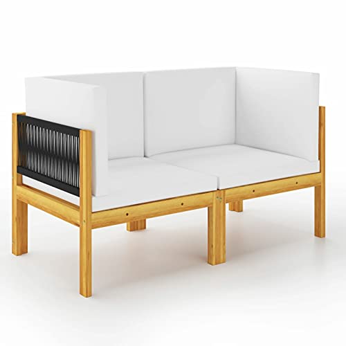 SECOLI Gartenmöbel Set Holz Gartenlounge Outdoor Holz Lounge Sofa Outdoor Balkon Lounge Sofa Ecksofa Garten Sitzgruppe Loungemöbel Terrasse Massivholz Akazie-2-Sitzer SECOLI Gartenmöbel Set Holz Gartenlounge Outdoor Holz Lounge Sofa Outdoor Balkon Lounge Sofa Ecksofa Garten Sitzgruppe Loungemöbel Terrasse Massivholz Akazie-2-Sitzer von SECOLI