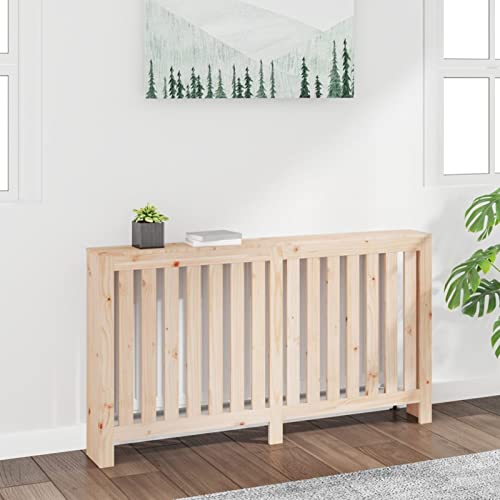 SECOLI Heizkörperverkleidung Holz Heizungsverkleidung Heizungsabdeckung Heizung Heizkörper Abdeckung-Natur-153 x 19 x 84 cm von SECOLI