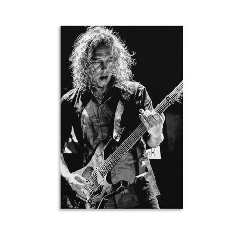 SECOLI Kirk Hammett Leinwand-Poster, hochauflösender Druck für Zuhause, Büro, Wandkunst, Deco, 30 x 45 cm von SECOLI