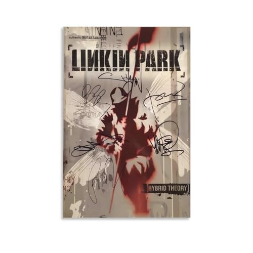 SECOLI Linkin Hybrid Theory Park Musik Leinwand Poster Dekorative Malerei Wandkunst Bild Druck Moderne Dekor 50 x 75 cm von SECOLI