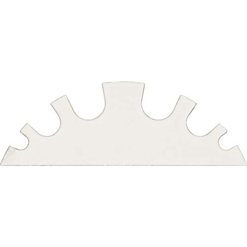 SECOTEC 159909118700 EVOline Circle 80 Verschlussplatte mit Kabeldurchlass, weiß von Secotec