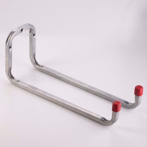 Secotec 5 x Doppelhaken 120 x 325 mm 2-fach Haken Gartengerätehalter Werkstatthaken von Secotec