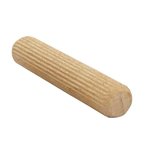 SECOTEC profi Holzdübel, geriffelt ø8x40mm 100 Stück aus Buche von SECOTEC