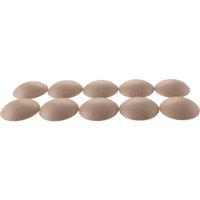 vasalat Wandtürstopper Set - Türpuffer 60mm, Höhe 15mm - Türstopper selbstklebend ideal zum Schutz von Wand & Tür, beige - 10 Stück vasalat Wandtürstopper Set - Türpuffer 60mm, Höhe 15mm - Türstopper selbstklebend ideal zum Schutz von Wand & Tür, beige - 10 Stück von SECOTEC