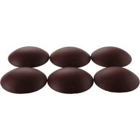 vasalat Wandtürstopper Set - Türpuffer 60mm, Höhe 15mm - Türstopper selbstklebend ideal zum Schutz von Wand & Tür, braun - 6 Stück von SECOTEC