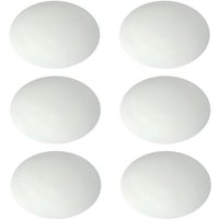 vasalat Wandtürstopper Set - Türpuffer 60mm, Höhe 15mm - Türstopper selbstklebend ideal zum Schutz von Wand & Tür, weiß - 6 Stück vasalat Wandtürstopper Set - Türpuffer 60mm, Höhe 15mm - Türstopper selbstklebend ideal zum Schutz von Wand & Tür, weiß - 6 Stück von SECOTEC
