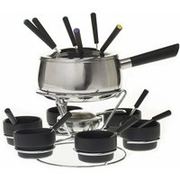 Fondue-Set mit sechs Tassen, professionelles Gerät mit 22 Elementen von SECRET DE GOURMET