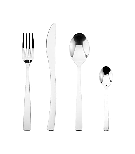 SECRET DE GOURMET Besteckset 24-teilig - Design und modern - rostfreier Stahl von SECRET DE GOURMET