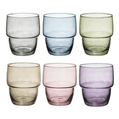 Secret de Gourmet Glazen set 6 stuks - 28 CL - Multicolor von SECRET DE GOURMET